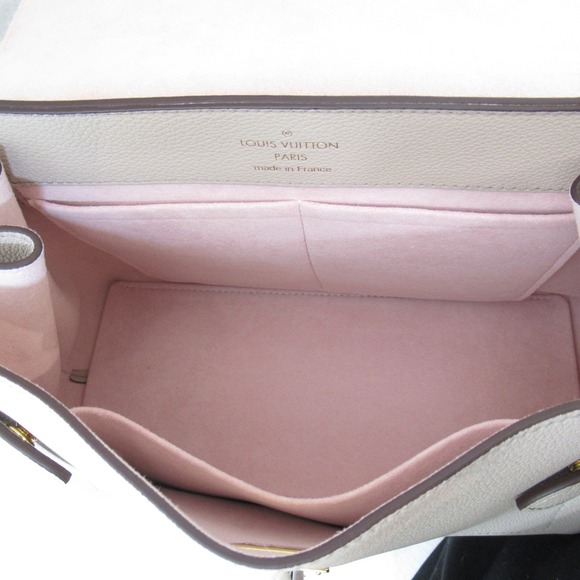 Louis Vuitton Lock Me Ever MM 2-Way Shoulder Bag Leather Taurillon Women's Gray - Picture 9 of 9